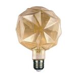 Led Lamp E27 6W Filament 2700K Amber Lilac Dimmable
