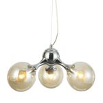 Lighting Pendant 3 Bulb Metallic 13802-355