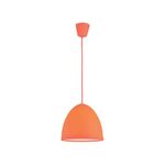 Lighting Pendant 1 Bulb Silicone Orange 13802-849