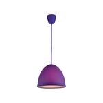 Lighting Pendant 1 Bulb Silicone Purple 13802-847