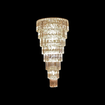 Lighting Pendant 44 Bulb Metal with Crystal 13802-553