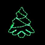 Δέντρο Φωτοσωλήνας 72 LED 3m Πράσινο