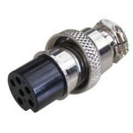 Microphone Connector Female 6P LZ309