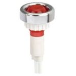 Indicator Lamp Screwed with Cable 17cm / Ring + Neon Red Φ10 220VAC
