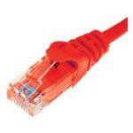 PATCH CORD CAT6 UTP 1.0m RED DATA