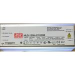 SINGLE OUTPUT Led Power Supply 150W/74-148VDC/1050mA IP67 DIMMABLE HLG-120H-C1050B Mean Well