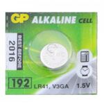Alkaline Battery Button LR41/AG3/G3/192/SR41 1.5V GP