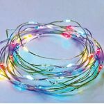Christmas Led String Lights With Copper Wire RGB - Yellow 100L 8 functions 10m 934-101