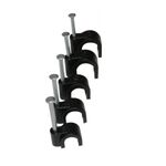 Cable Clips 6/25 Black