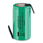 NiMH Battery 1.2V 3000mAh SubC size D22x43mm with Plates