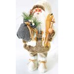 Woven Santa Claus with Skis 600mm 939-039