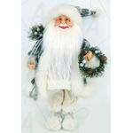 Woven Santa Claus with Wreath 900mm 939-049