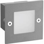 Recessed Wall Lamp 2W Led Square Gray 3000K