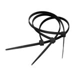 Nylon Cable Tie  4.8 x 250mm Black (100pcs)