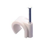Coaxial Cable Clip 16~19 White NC-1619 CHS