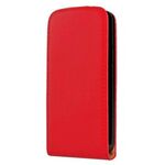 Elegance Flip Cover Leather Case Samsung Galaxy S5 mini Red
