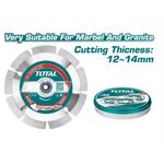 Diamond Disc 115mm Turbo Dry Cut Total TAC2111153M
