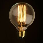Light Bulb Decorative EDISON E27 G125 40W 12,5cm G125