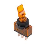 Toggle Switch ON-ON 3P Yellow