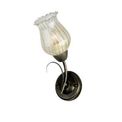 Wall Mounted Luminaire 1 Bulb Metal 13803-527