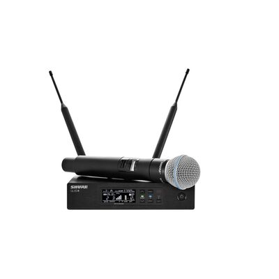 Wireless Microphone Shure QLXD24 / Beta58 K51 (606-670 MHz)