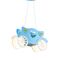 Children's Pendant Light 2 Bulbs Blue Prince