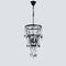 Lighting Pendant 3 Bulb Metal with Crystal 13802-564
