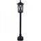 Floor Luminaire Lantern Aluminum Matt Black Outdoor 96105F/BK