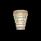 Φωτιστικό Κρεμαστό 19φωτο Μεταλλικό με Κρύσταλλα 13802-552