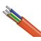 SILICONE CABLE 2X1.50mm² STRANDED TIN-PLATED RED SGL