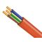SILICONE CABLE 3X1.50mm² 500m FIRE RESISTANT RED COPPER ORANGE SGL