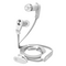 Ακουστικά-Handsfree Κινητών JM02 Silver