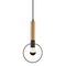 Lighting Fixture Satin Brass - Matt Black  1 x E27  13800-310