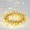 Christmas Cluster Led String Lights With Copper Wire Warm White 50L 2.5m Steady mode 934-087