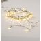 Christmas Cluster Led String Lights With Copper Wire Warm White 50L 2.5m Steady mode 934-091