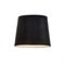 Fabric Lampshade with Metallic Base Suitable for E27 Bulb Black OD5610BSH