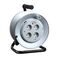 Extension Cord Reel 3x1.5m 4 Safety Outlets Overload protection Metal 25m