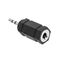 Adapter JACK Female 3.5mm to JACK Male 2.5mm Stereo
