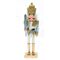 Wooden Gold Nutcracker Soldier With Scepter 900mm 939-018