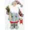 Woven Santa Claus with Sleigh 600mm 939-042