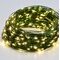 Christmas Led String Lights With Green Copper Wire Warm White 50L 5m